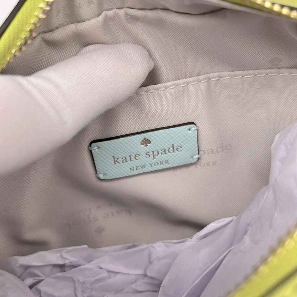 Kate Spade Oh Snap Colorblock Mini Camera Bag Blue Glow